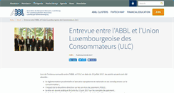 Desktop Screenshot of abbl.lu