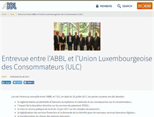 Tablet Screenshot of abbl.lu
